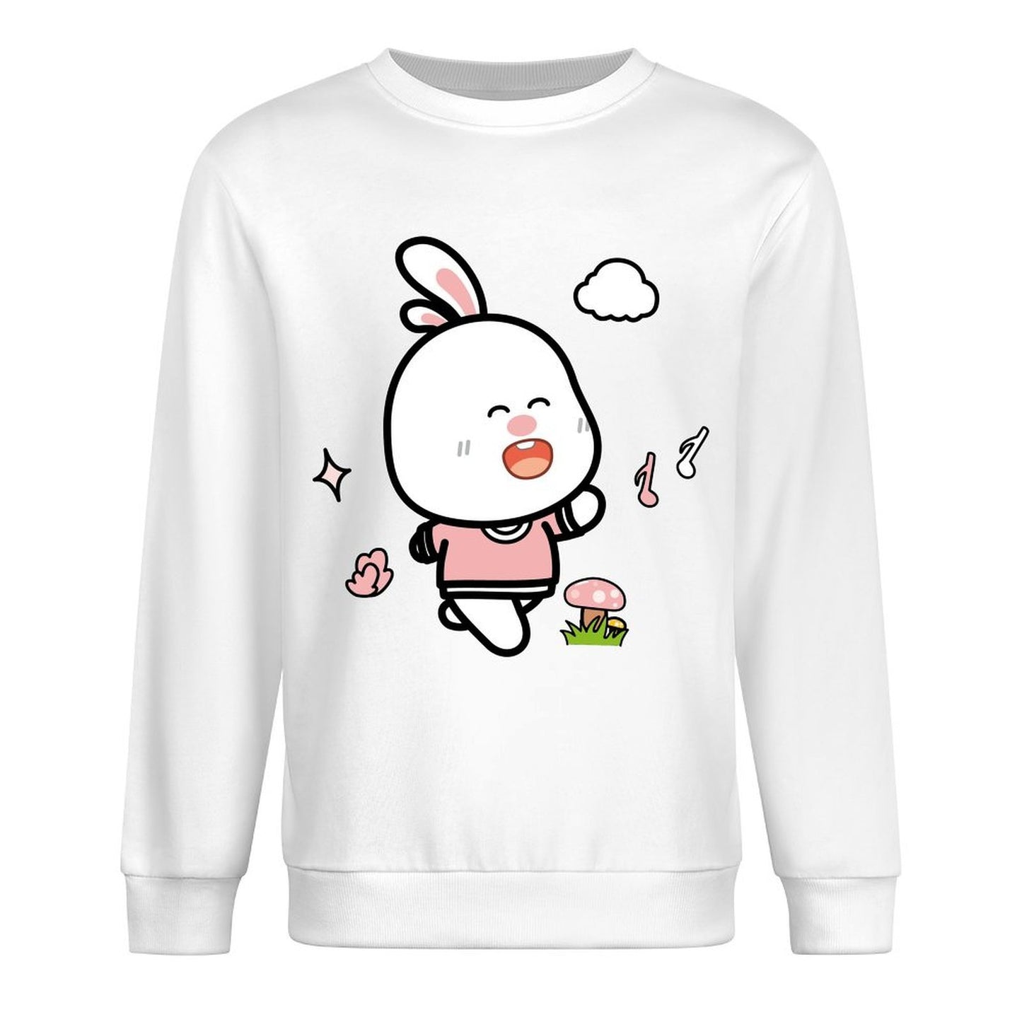 Front Patterned Long Sleeve TopSeamless Soft