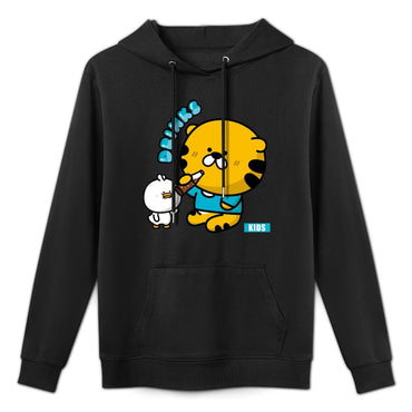 Lifestyle Vibrant Colors Front Graphic Hoodies