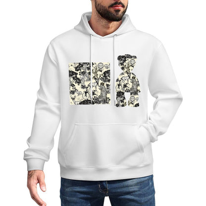 IPIB 250g Hooded Pocket Sweatshirt Front GraphicMen's Hooded  Sweatshirt6000100-6