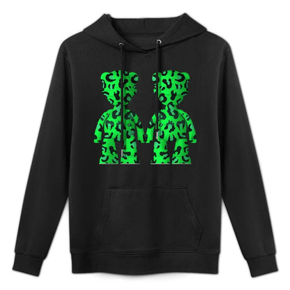 IPIB 250g Hooded Pocket Sweatshirt Front GraphicMen's Hooded  Sweatshirt6000081-3