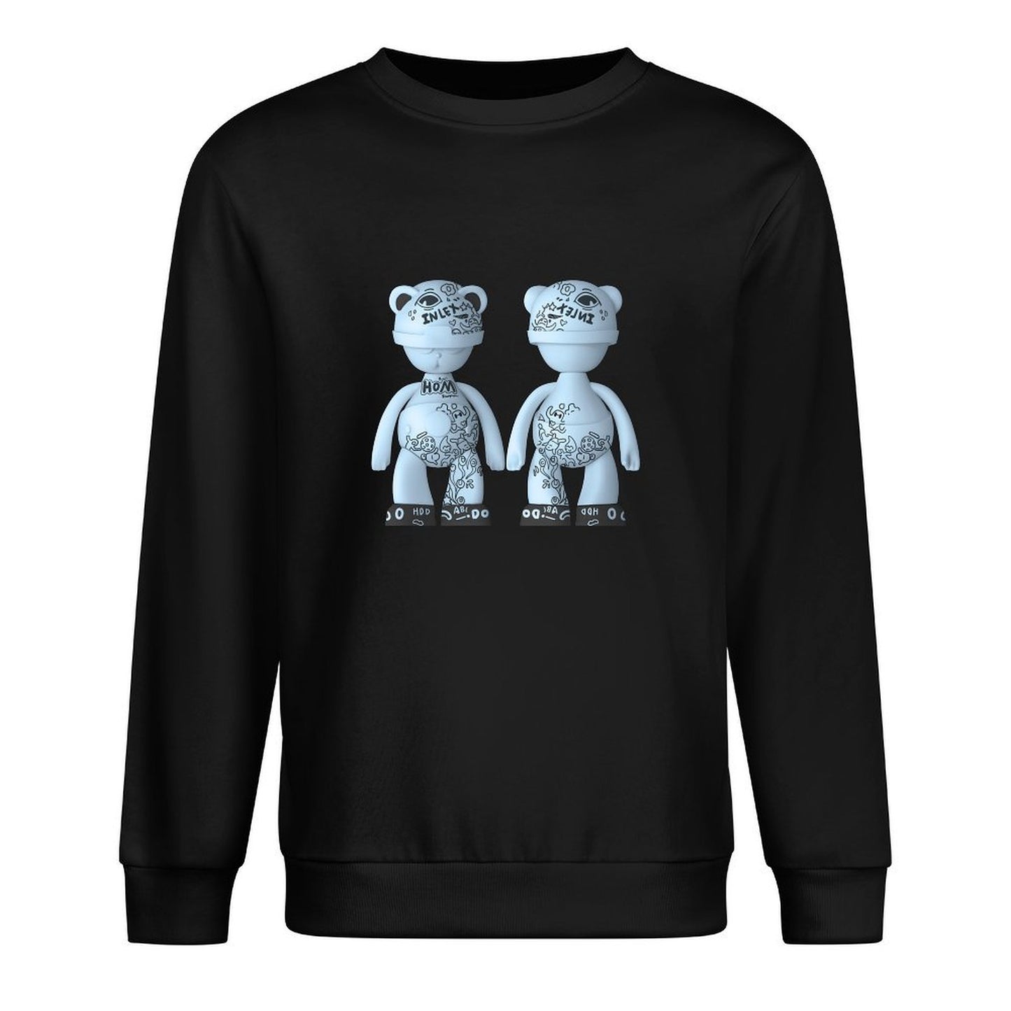 IPIB 250g Crew Neck Long Sleeve Sweatshirt Front GraphicCrew Neck Long Sleeve Sweatshirt6000082-2