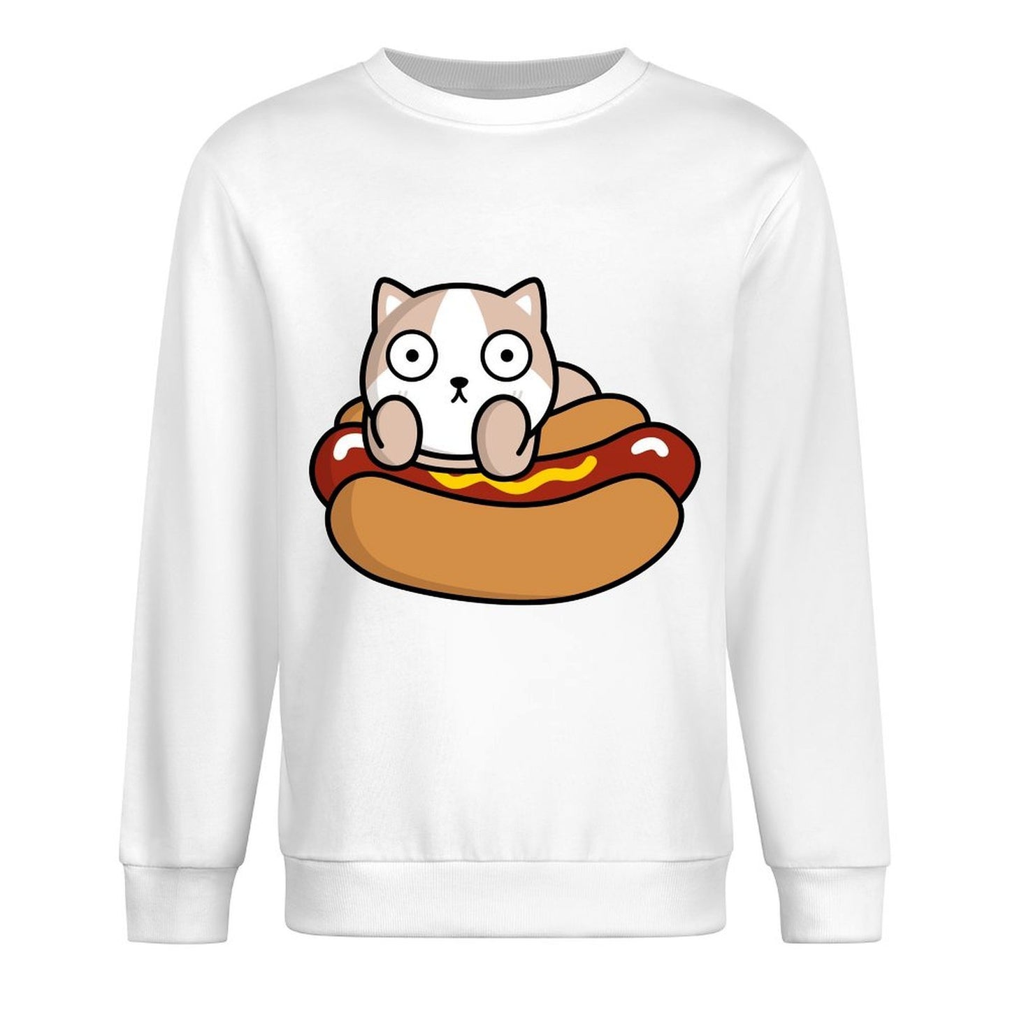 Front Patterned Long Sleeve TopClean Edges Weekend