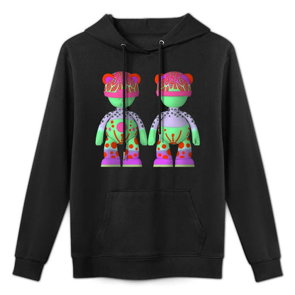 IPIB 250g Hooded Pocket Sweatshirt Front GraphicMen's Hooded  Sweatshirt6000079-3