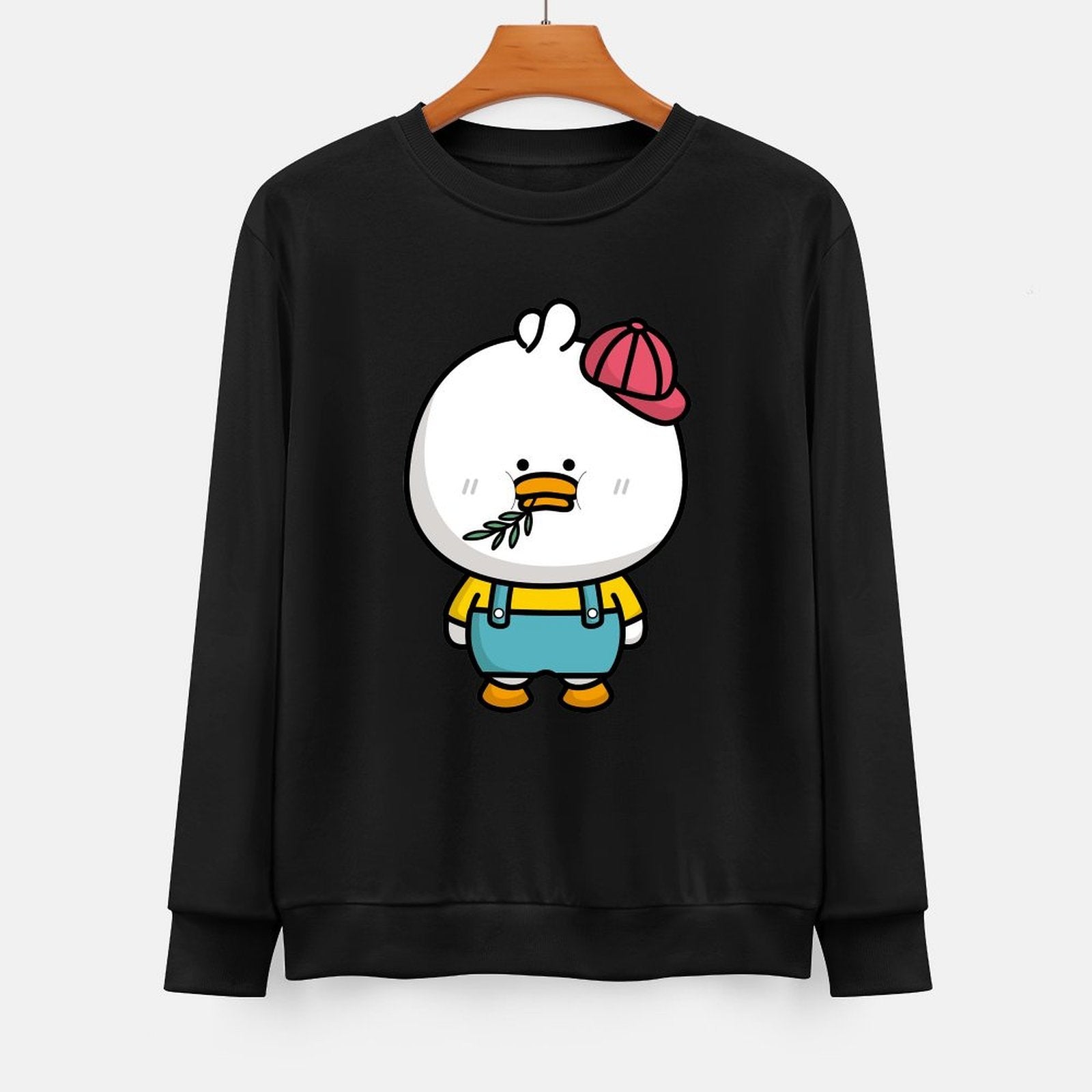  Front Patterned Long Sleeve TopRegularFit Easy-Care