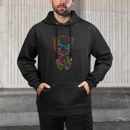 IPIB 250g Hooded Pocket Sweatshirt Front GraphicMen's Hooded  Sweatshirt6000055-4
