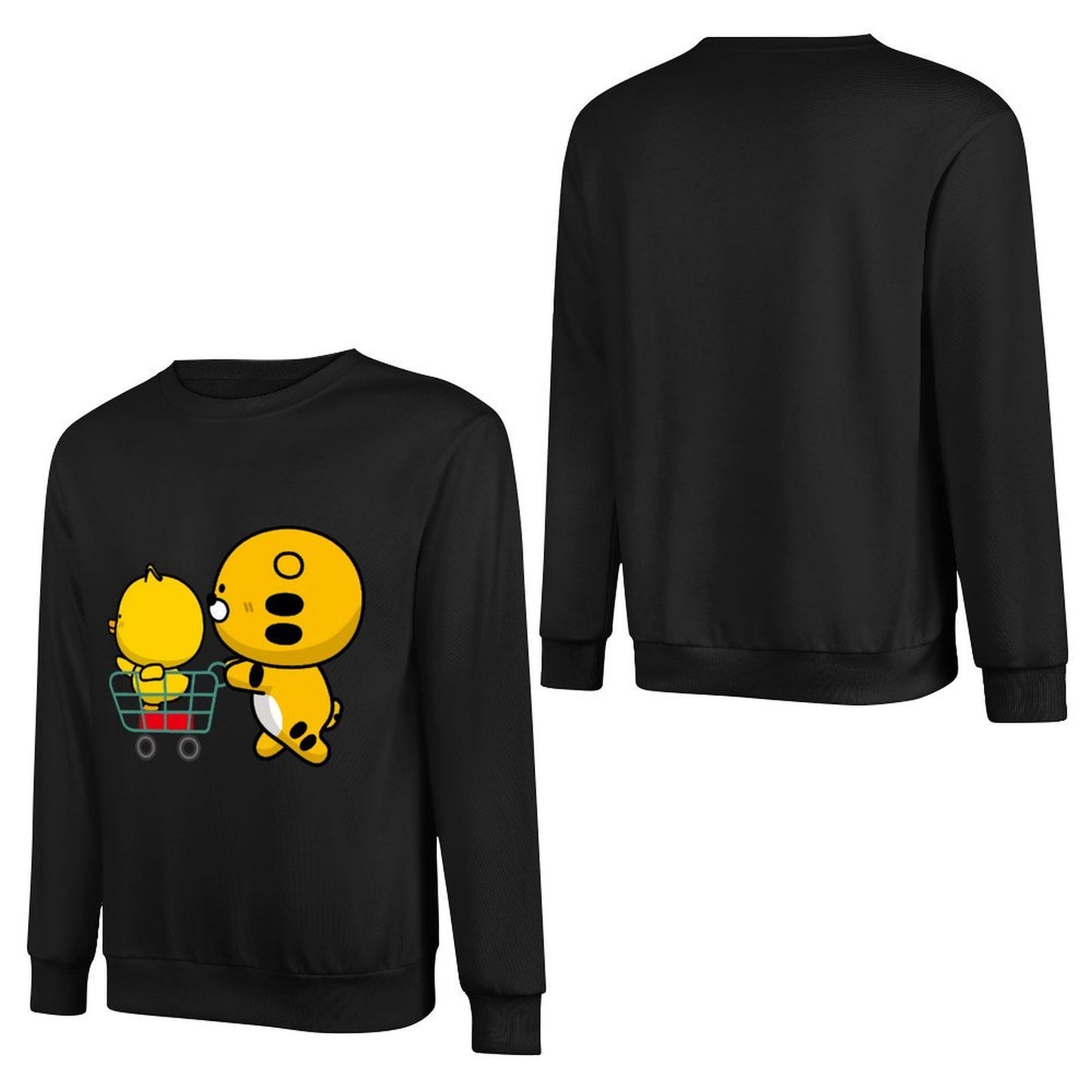 Front Patterned Long Sleeve TopActiveWear TimelessStyle