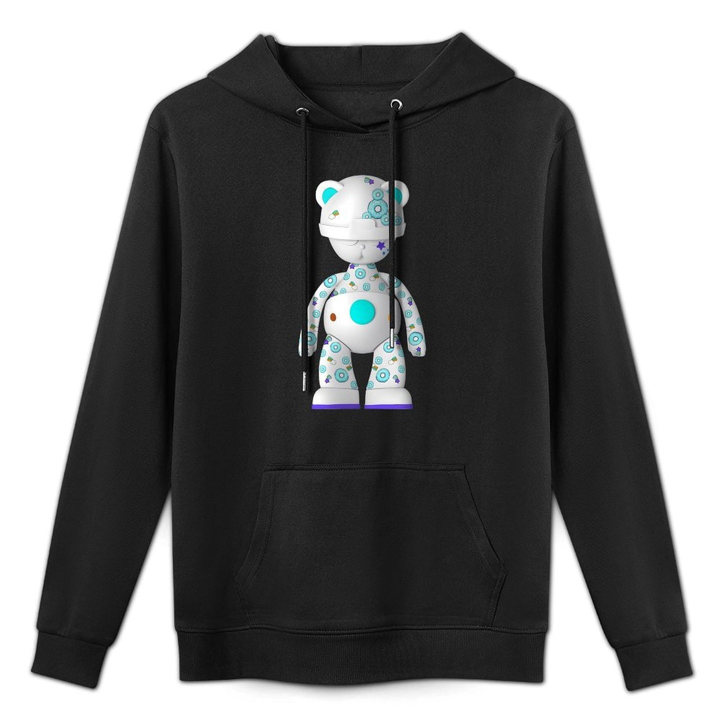 IPIB 250g Hooded Pocket Sweatshirt Front GraphicMen's Hooded  Sweatshirt6000105-3