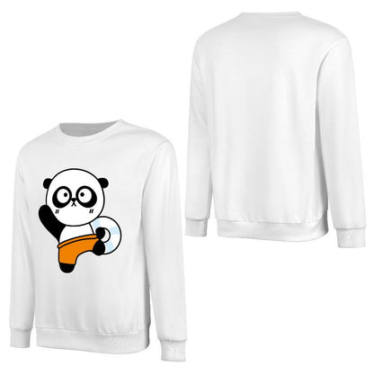 Front Patterned Long Sleeve TopCrisp Print ActiveLine