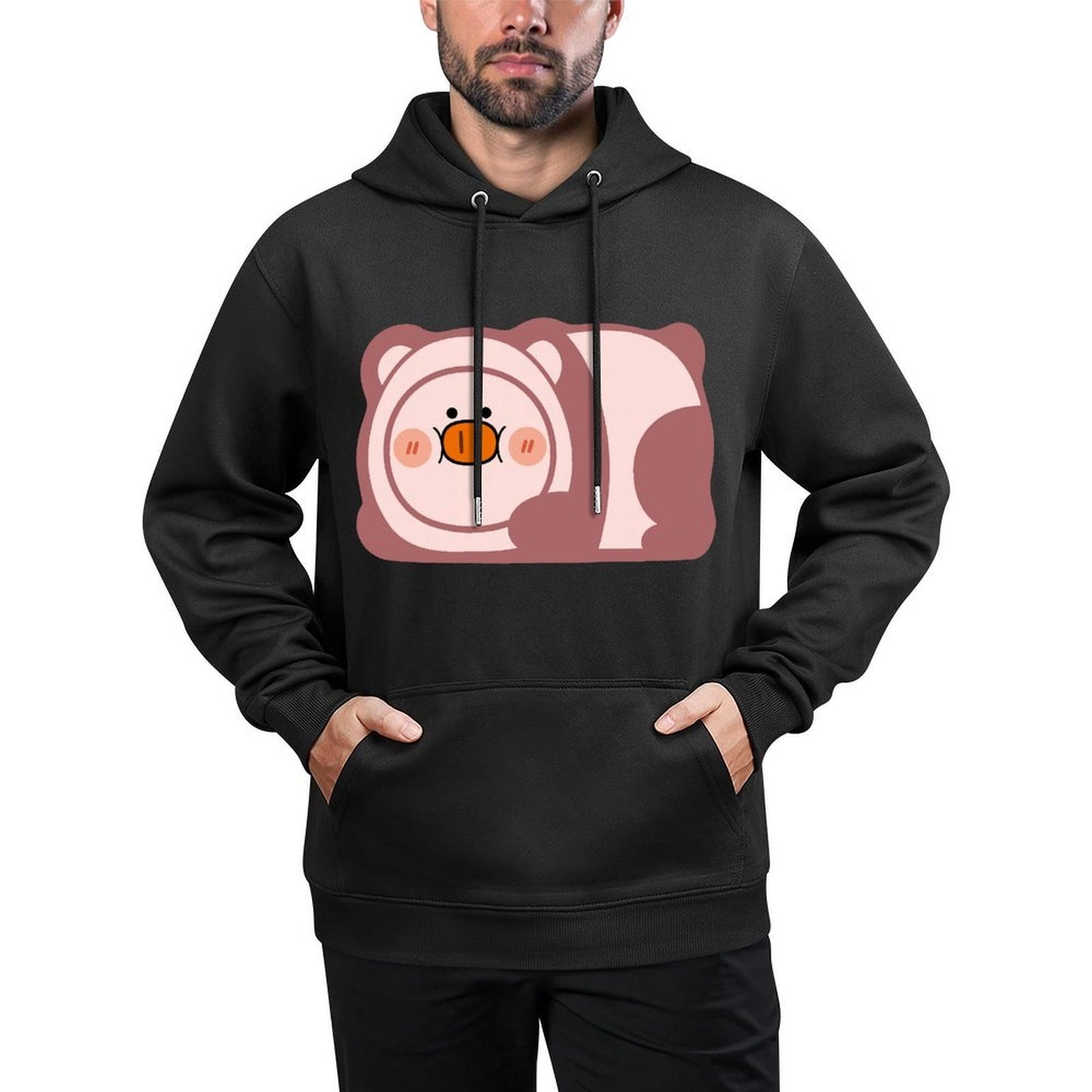 Front Graphic HoodiesEasy-Care Crisp Print