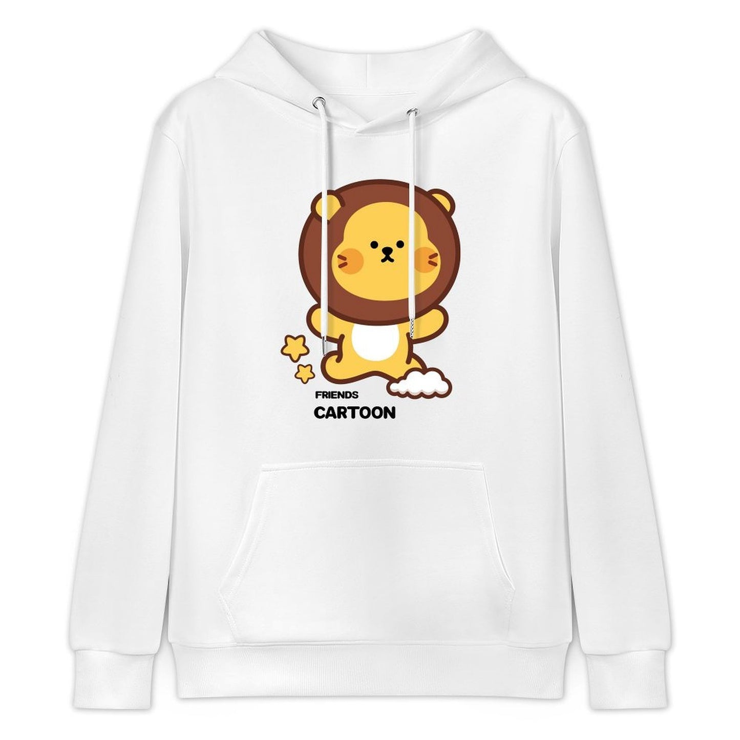 Crew Neck ClassicSeries Front Graphic Hoodies