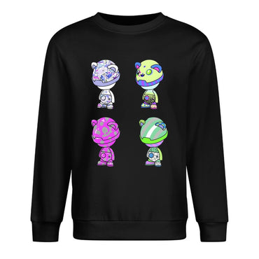 IPIB 250g Crew Neck Long Sleeve Sweatshirt Front GraphicCrew Neck Long Sleeve Sweatshirt6000073-4