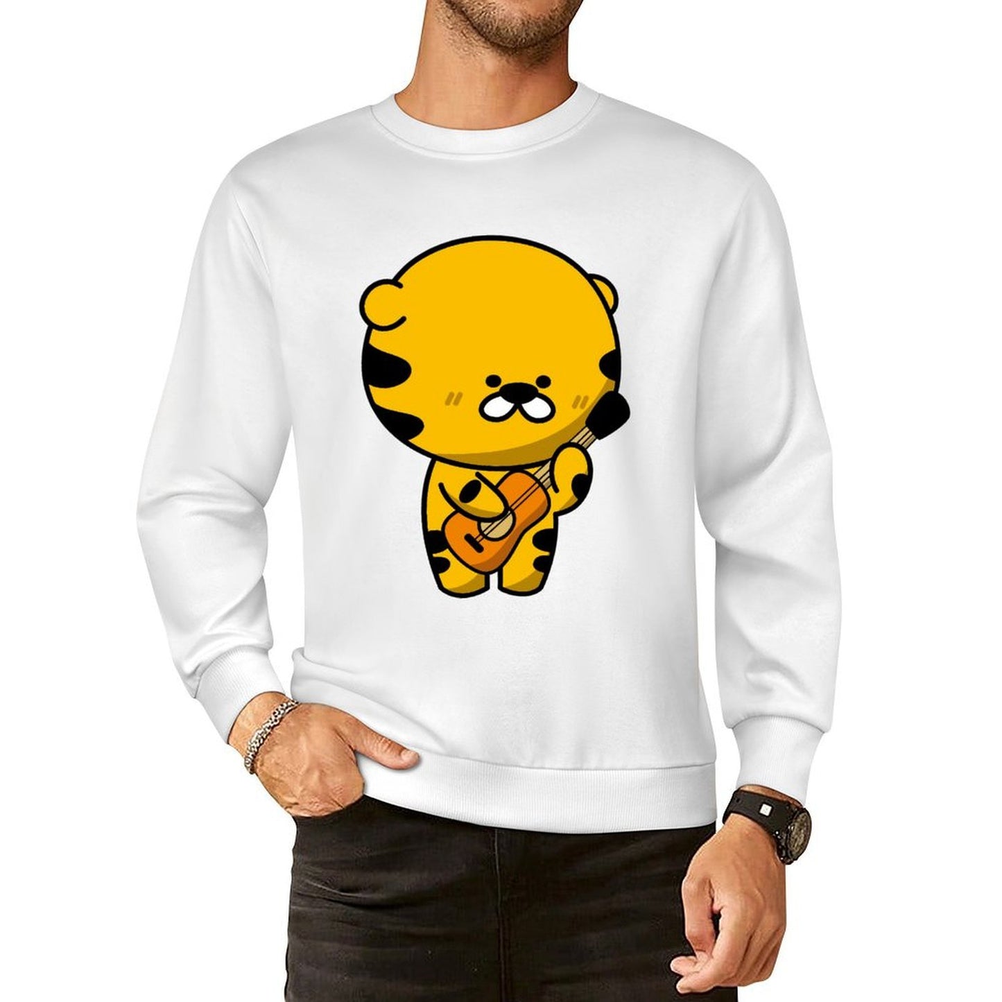 Front Patterned Long Sleeve TopSeries Sharp