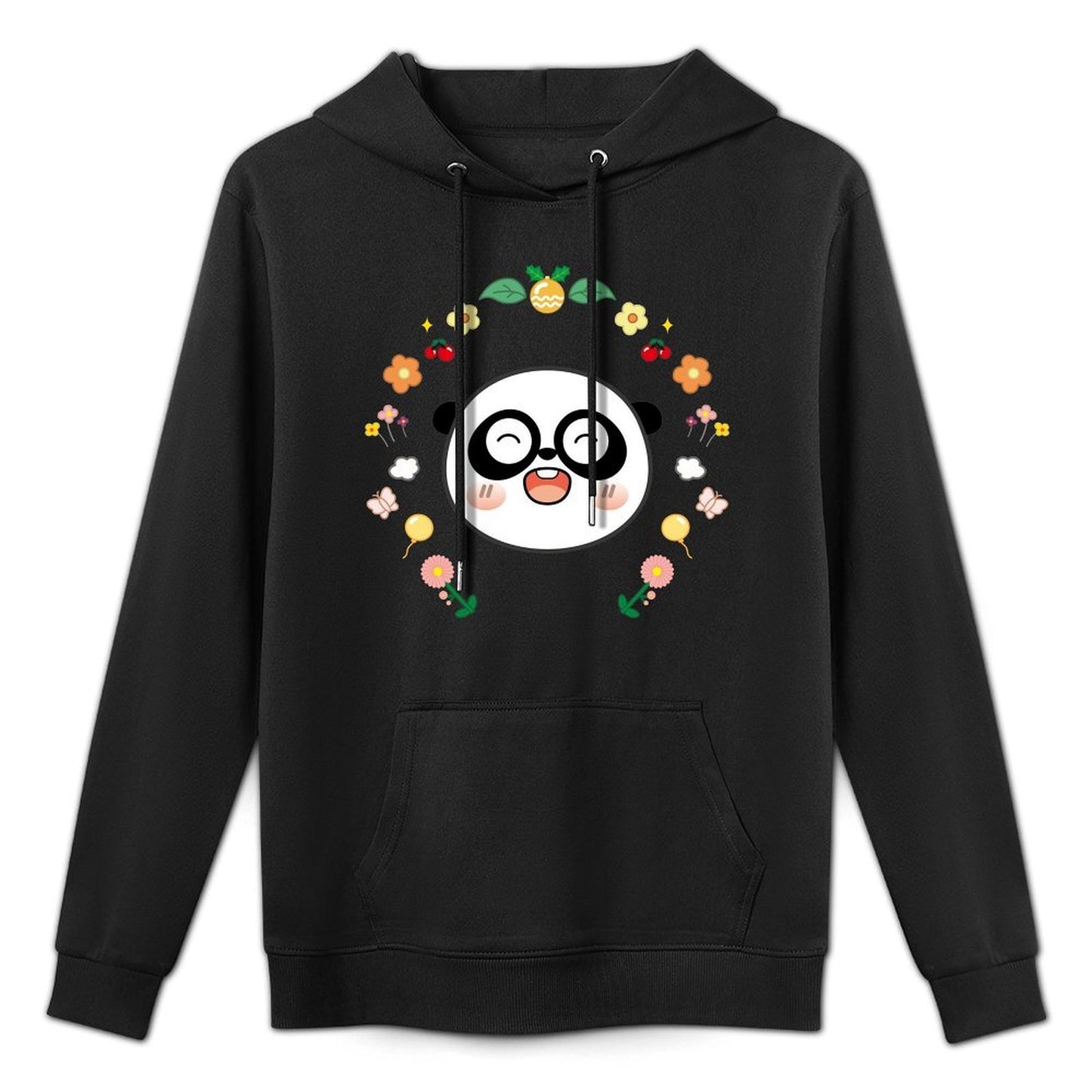 Relaxed Fit CoreLine Front Graphic Hoodies