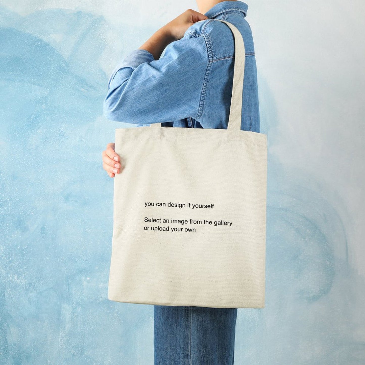 Canvas Tote Bag  Style 34x40cm Support personalized design
