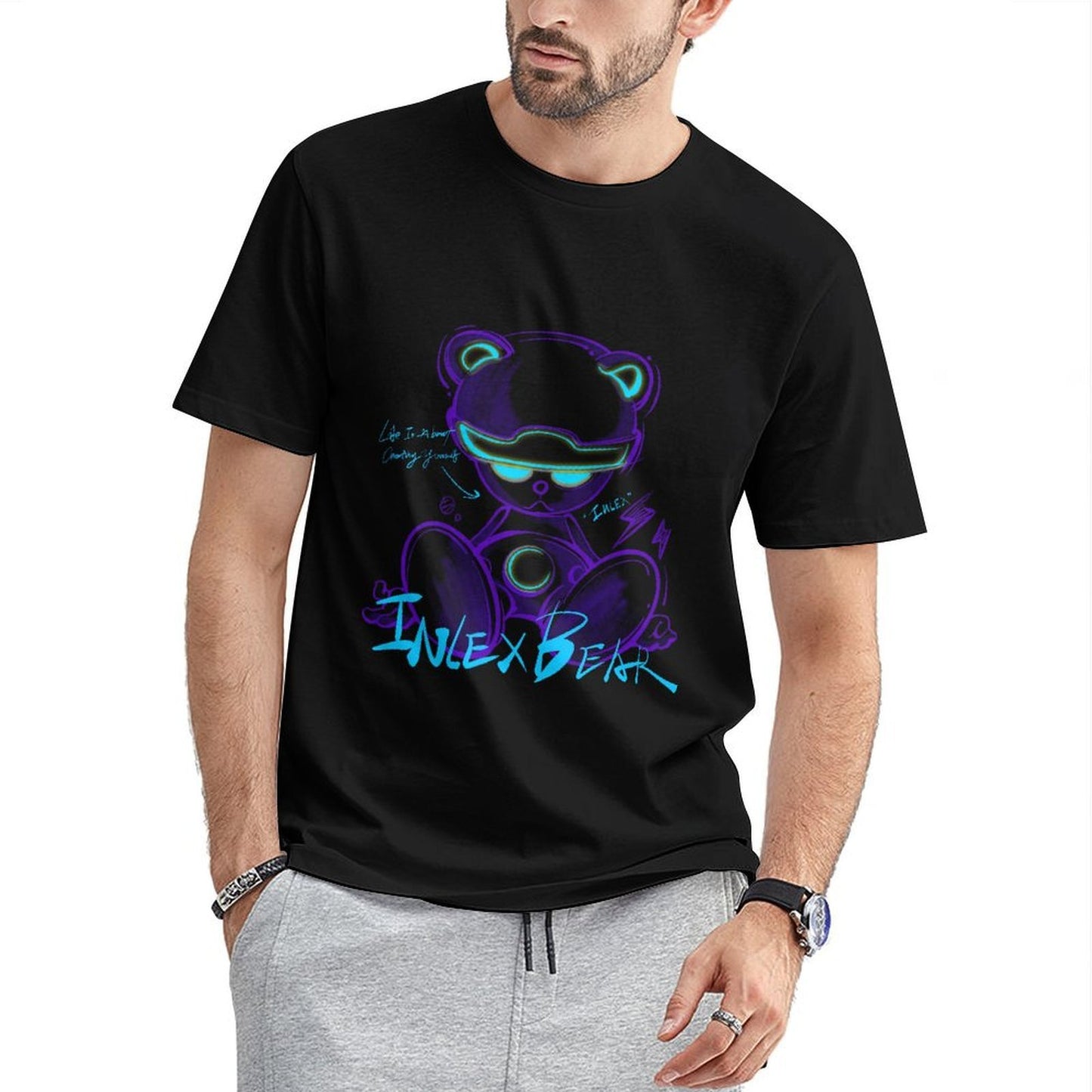 Inlex Bear T-shirtsDurable PremiumSeries T-Shirt