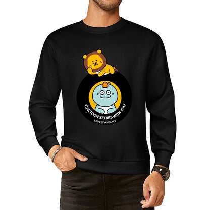 Front Patterned Long Sleeve TopLifestyleLine Logo-Ready