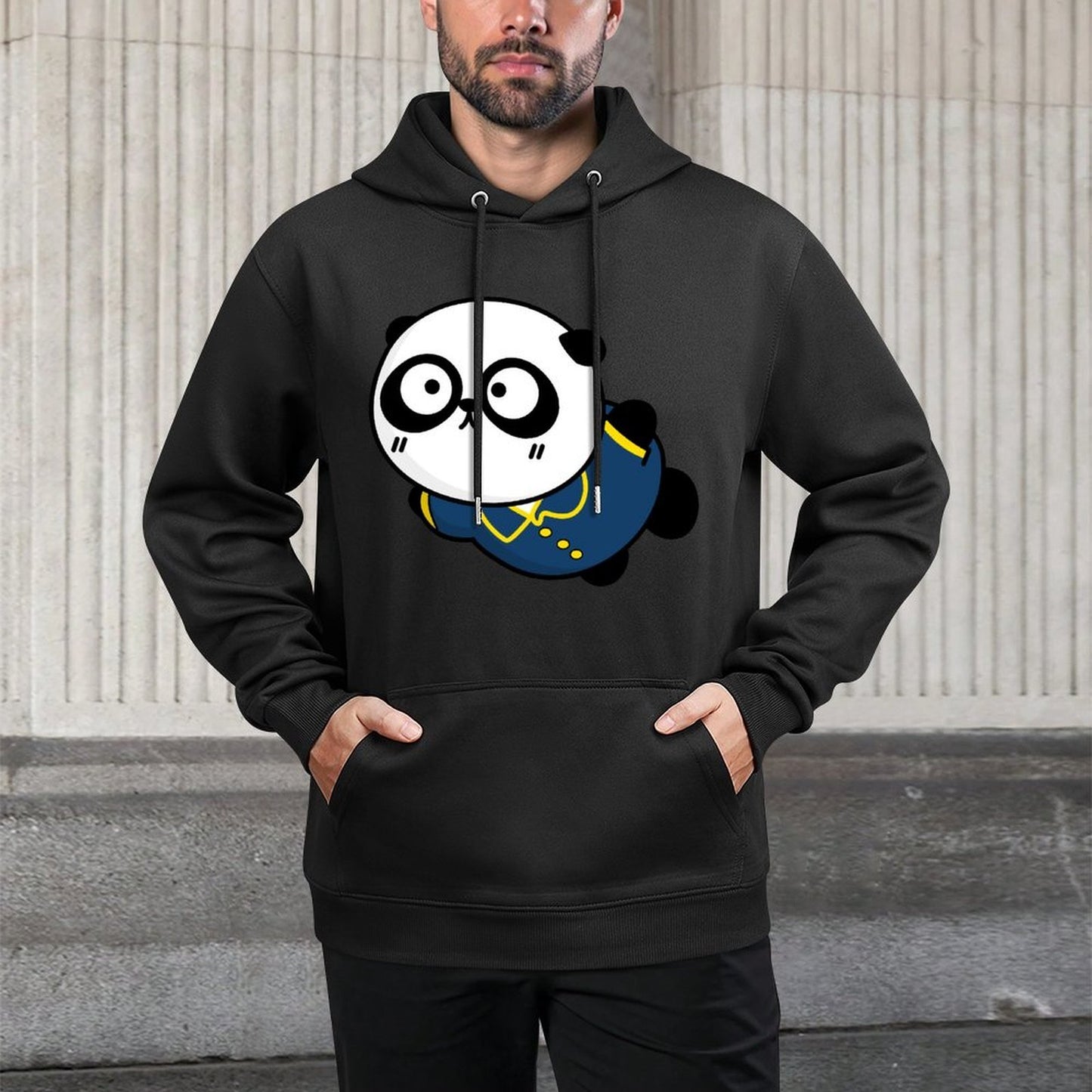IPBR 250g Hooded Pocket Sweatshirt Front GraphicMen's Hooded  Sweatshirt4003708