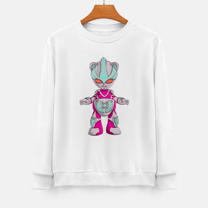 Long Sleeve With Front PatternTear-Resistant Simple