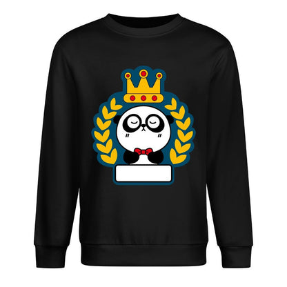 Front Patterned Long Sleeve TopEasy-Care Moisture-Wicking