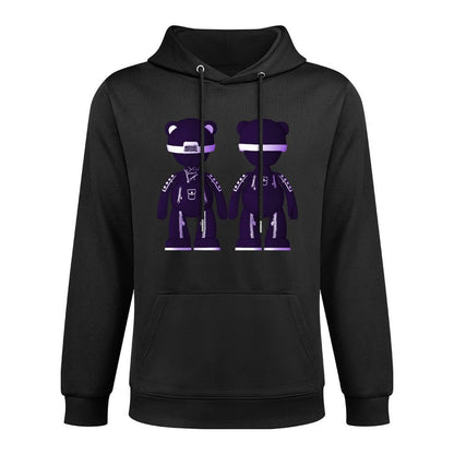 IPIB 250g Hooded Pocket Sweatshirt Front GraphicMen's Hooded  Sweatshirt6000093-4
