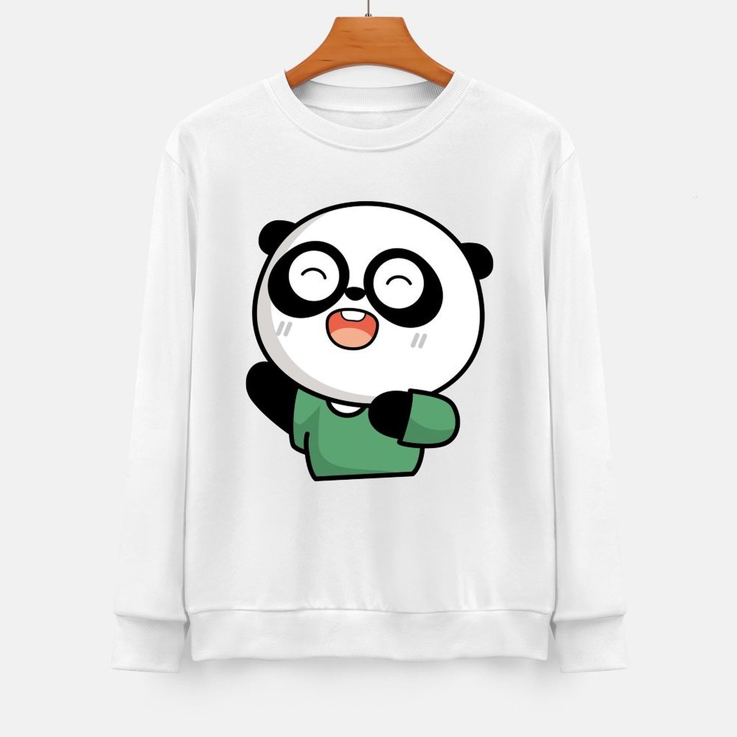 Front Patterned Long Sleeve TopPremium Softstyle