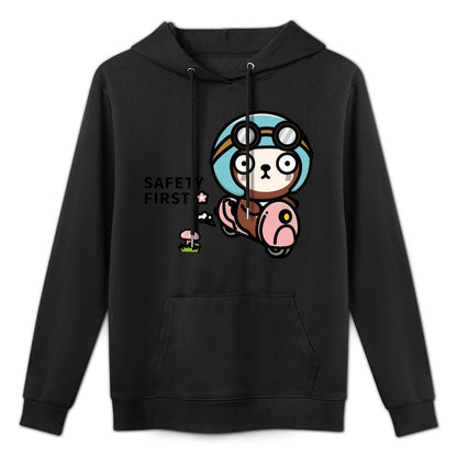 EverydayComfort StreetStyle Front Graphic Hoodies