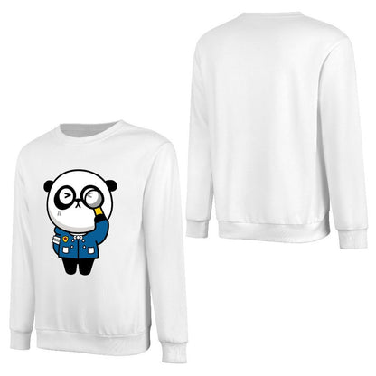 Front Patterned Long Sleeve TopFitted Sharp