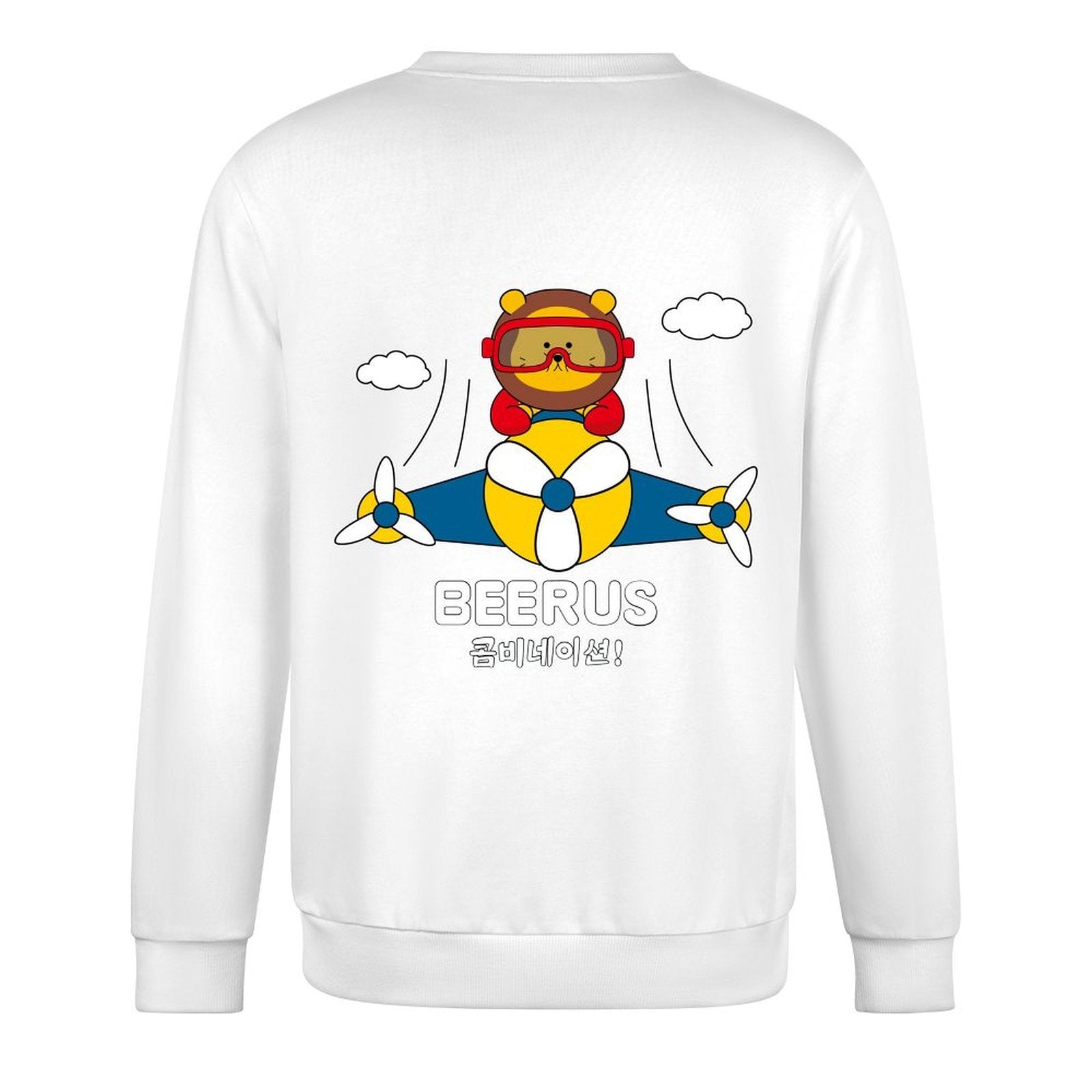 Long-sleeved crew neck sweatshirtCoreLine Clean Edges Long Sleeve