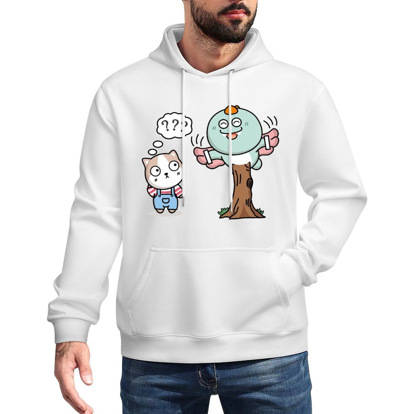 Front Graphic HoodiesEssential Relaxed Fit