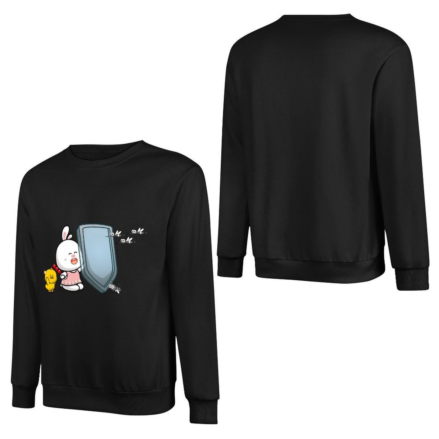 Front Patterned Long Sleeve TopOn-Demand Chill