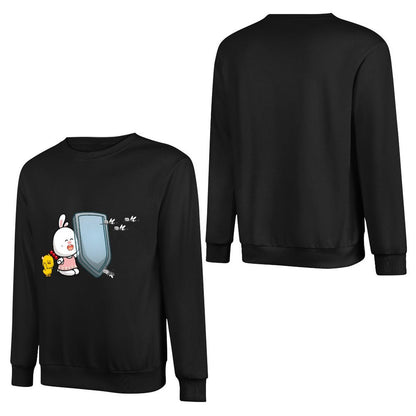 Front Patterned Long Sleeve TopOn-Demand Chill