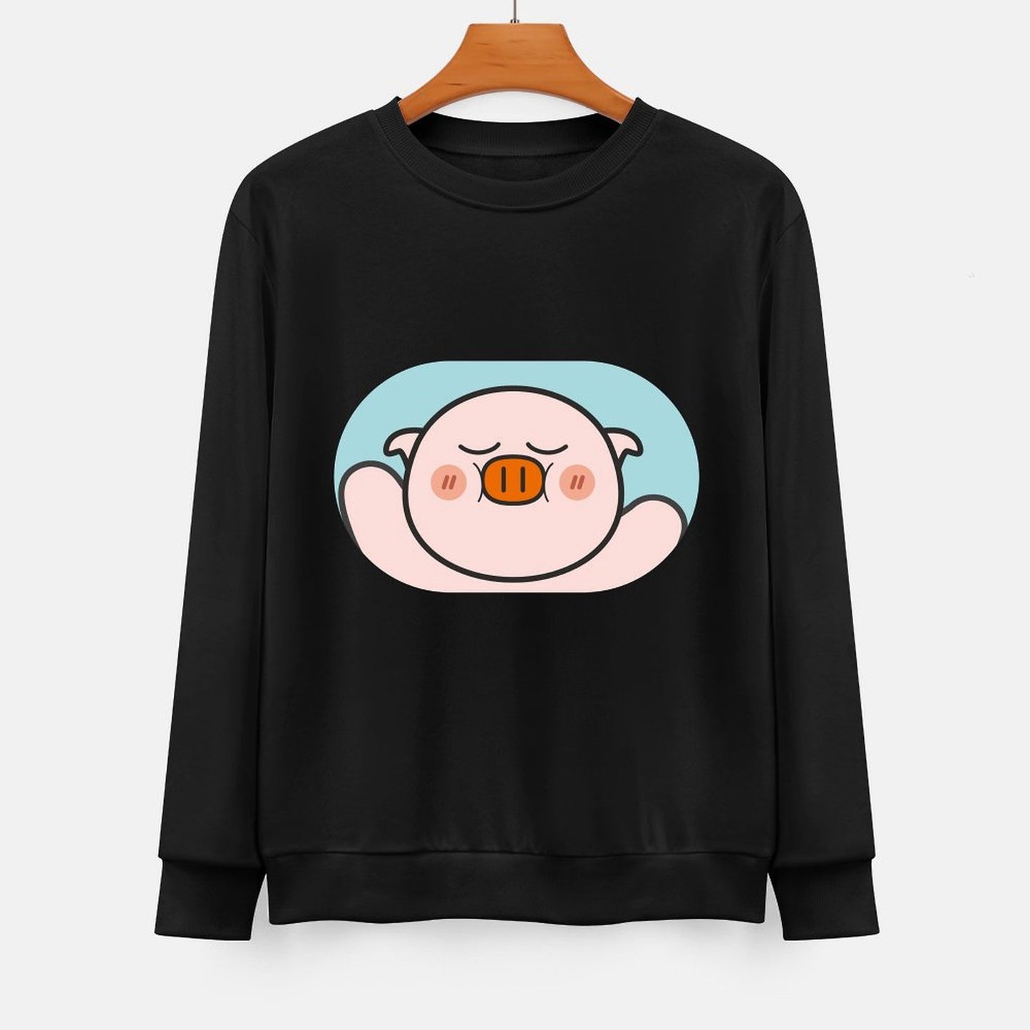  Front Patterned Long Sleeve TopOutdoor Neutral