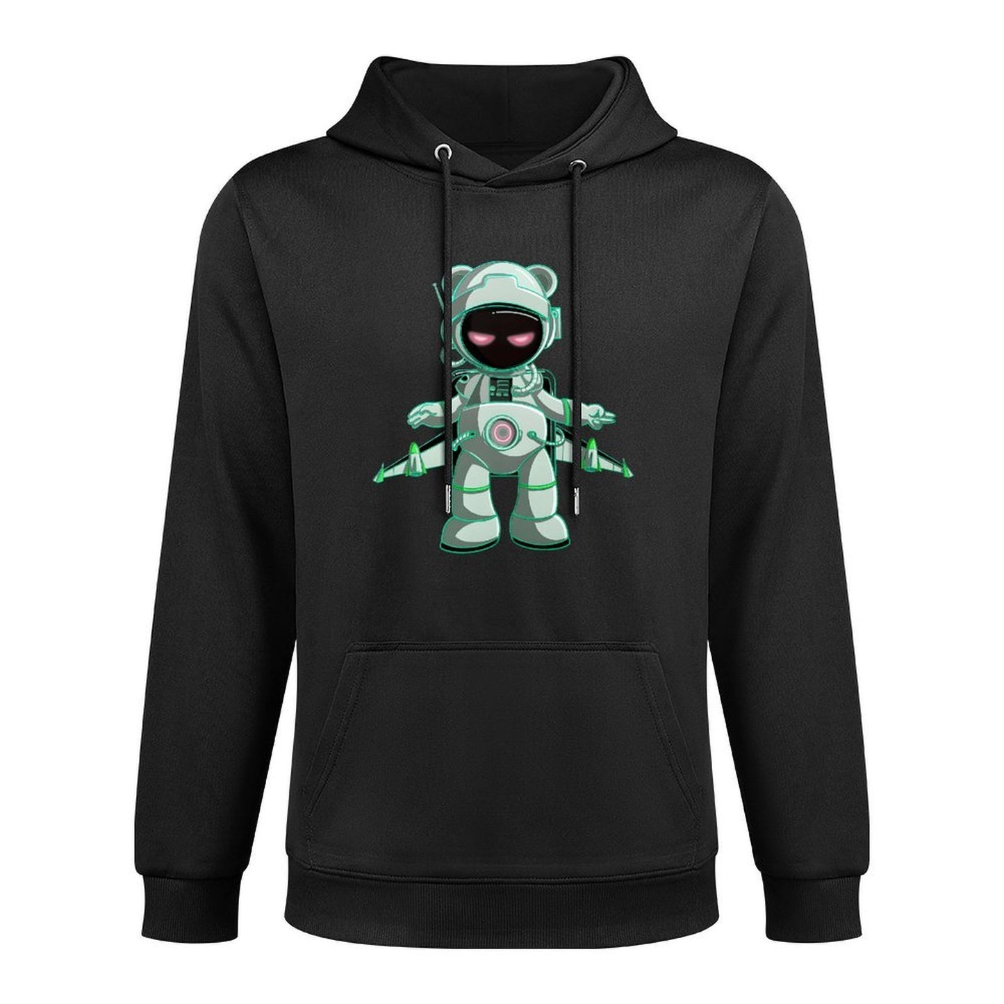 Hoodie Front PatternFade-Resistant SmoothWear