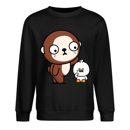 Front Patterned Long Sleeve TopSoftFeel ActiveLine