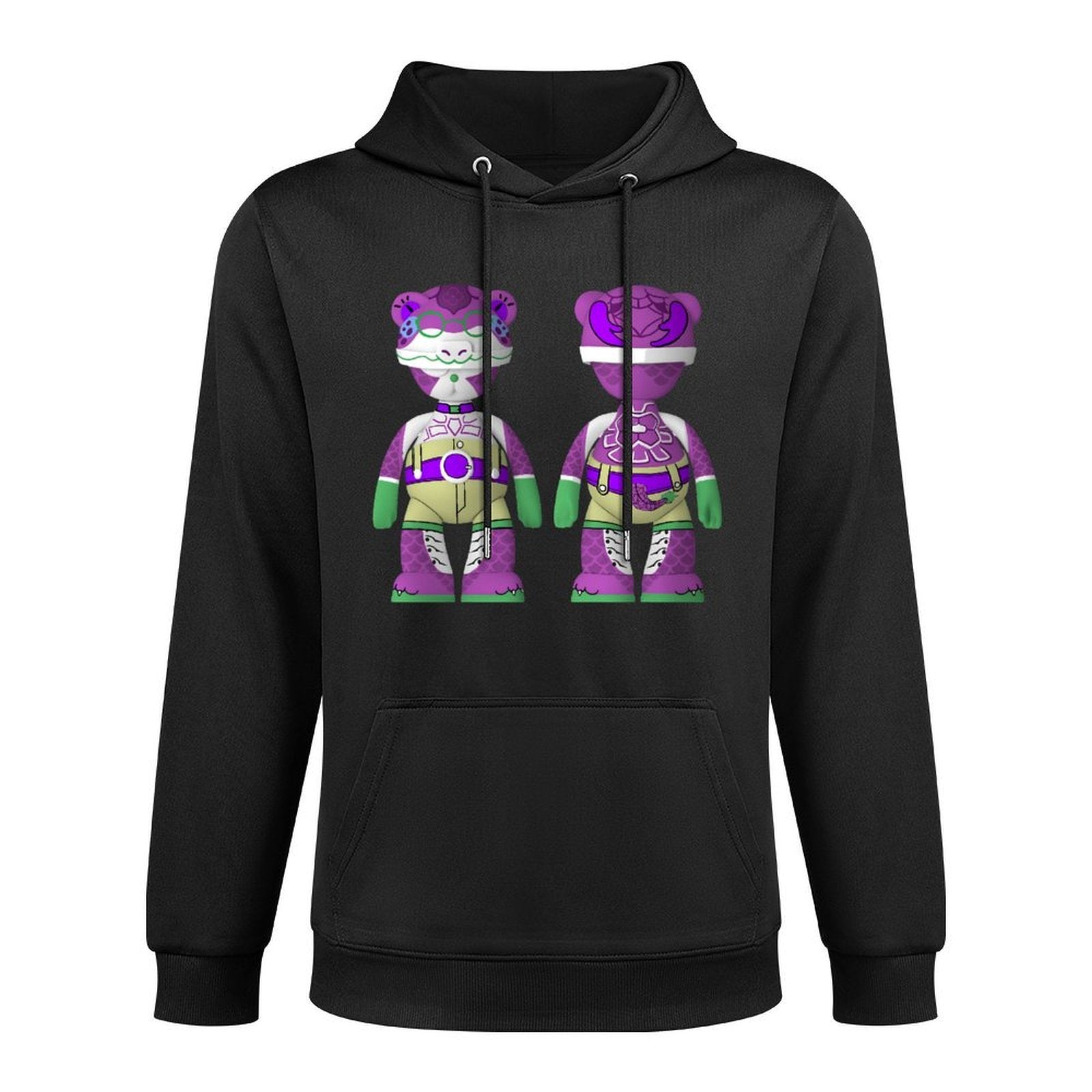 Hoodie Front PatternMoisture-Wicking SmoothWear