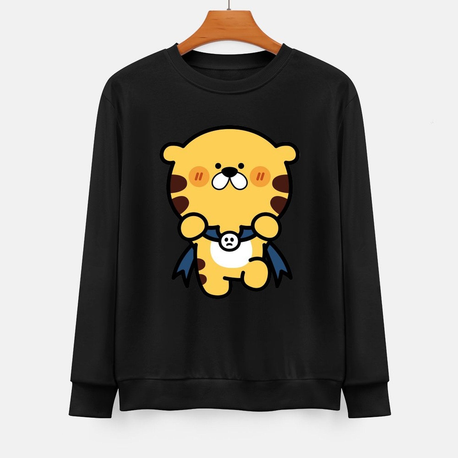  Front Patterned Long Sleeve TopPureStyle AllDay