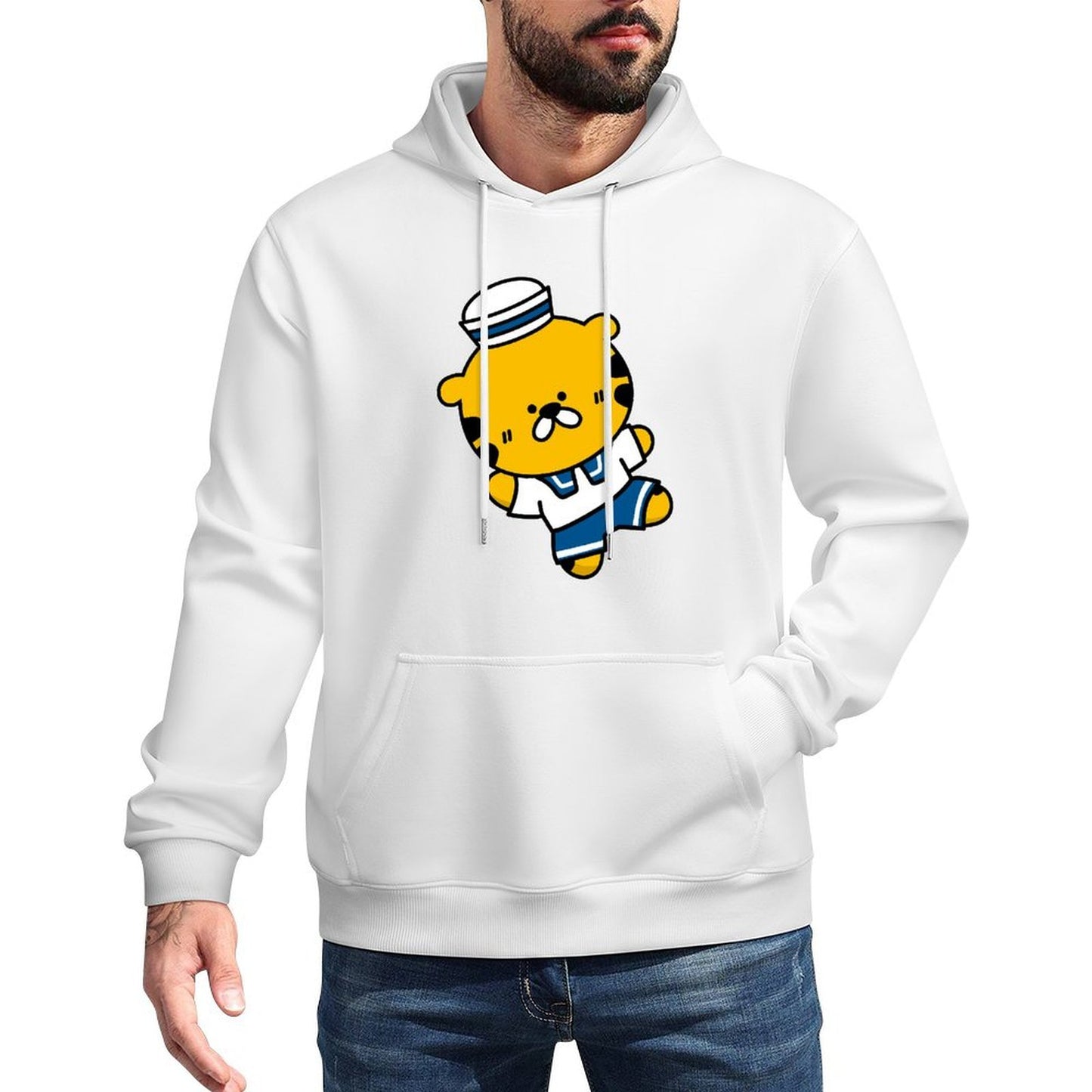 IPBR 250g Hooded Pocket Sweatshirt Front GraphicMen's Hooded  Sweatshirt4000657
