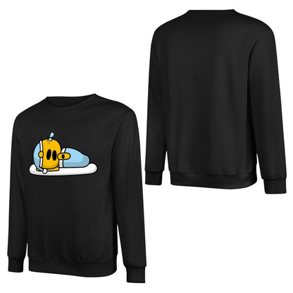 Front Patterned Long Sleeve TopVintage ComfortSeries