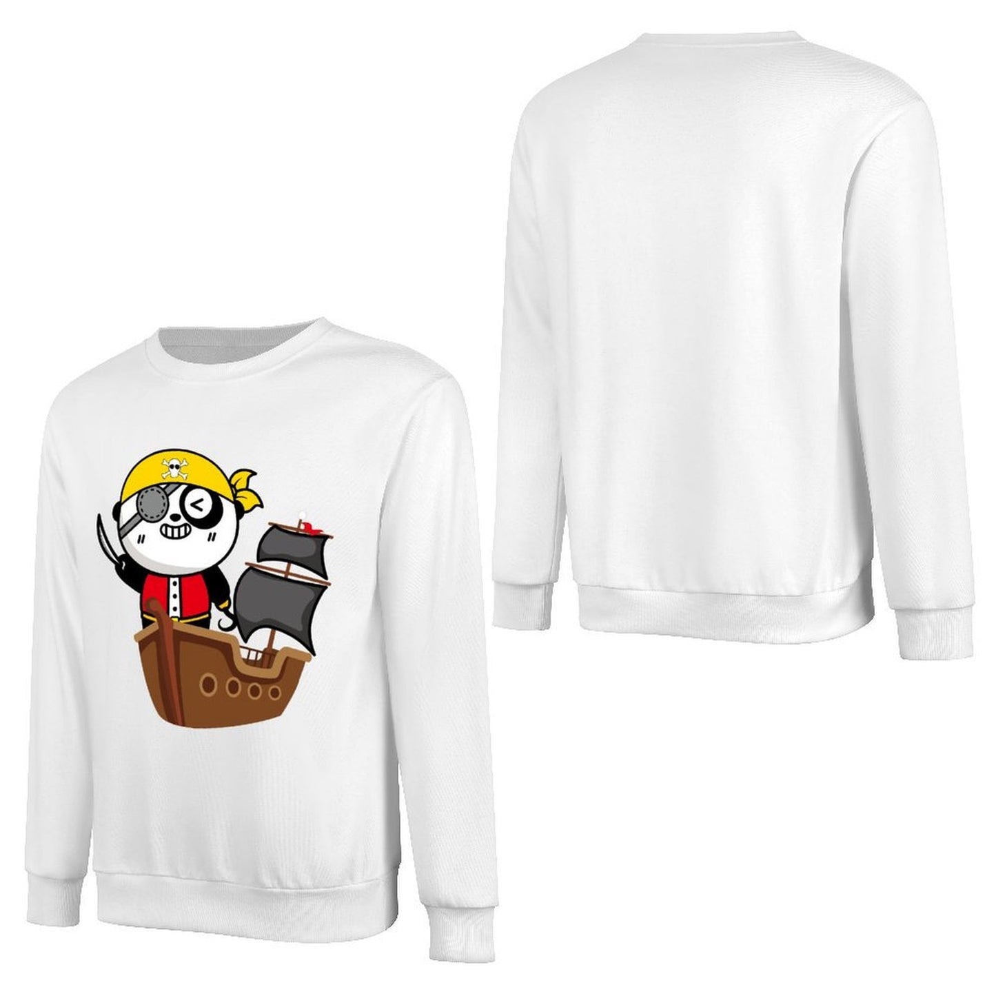 Front Patterned Long Sleeve TopOn-Demand BasicSeries