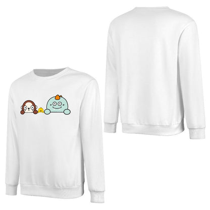 Front Patterned Long Sleeve TopTrueFit Relaxed Fit