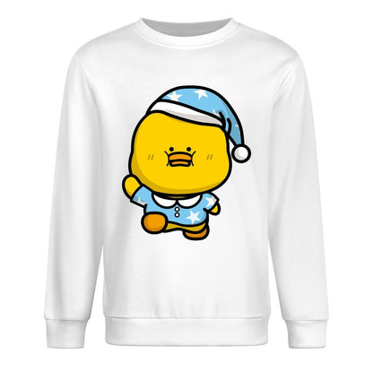 Front Patterned Long Sleeve TopSolid ComfortFit