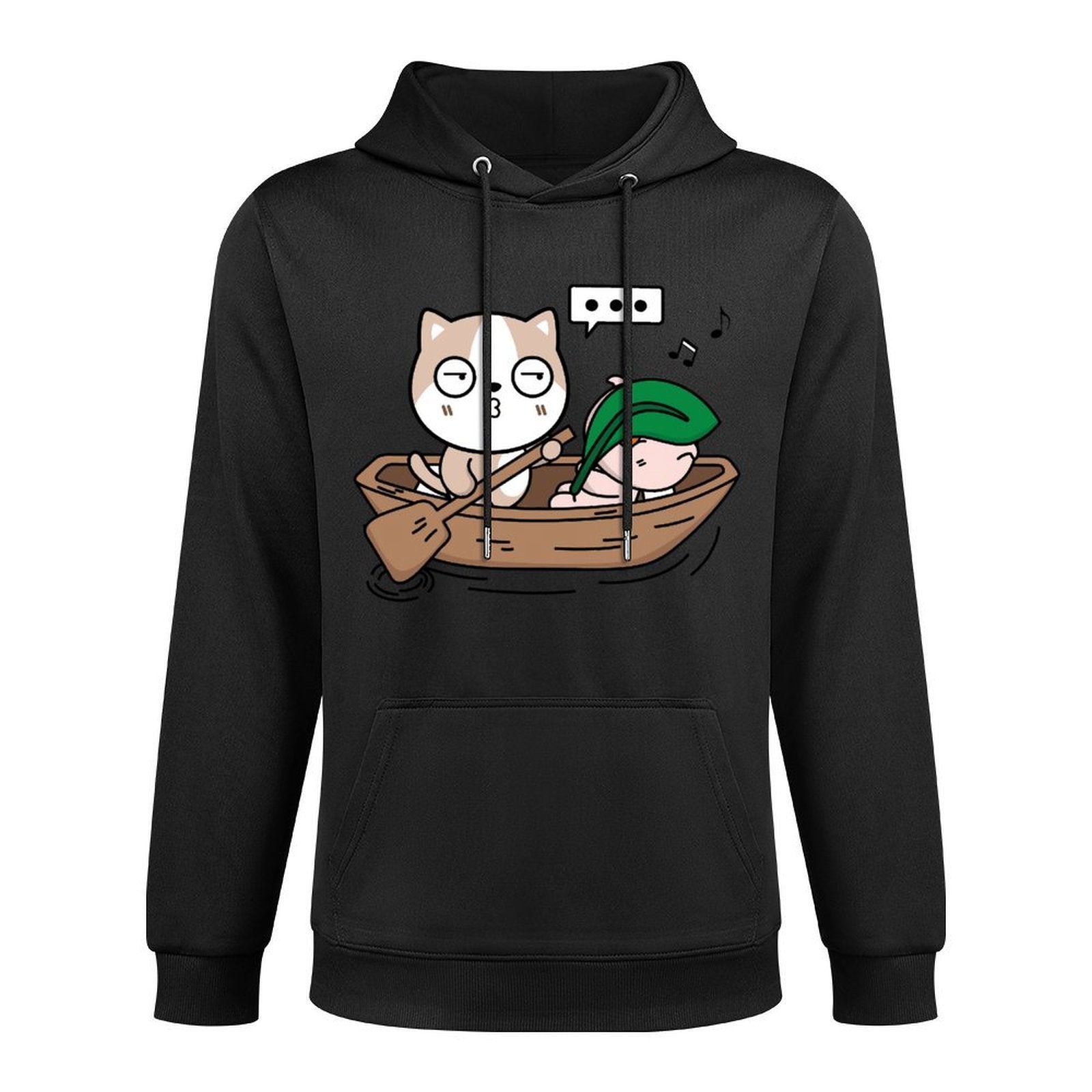 Smooth AllSeason Front Graphic Hoodies