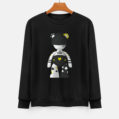 IPIB 250g Crew Neck Long Sleeve Sweatshirt Front GraphicCrew Neck Long Sleeve Sweatshirt6000108-1