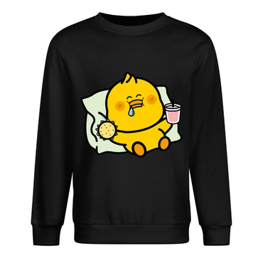 Front Patterned Long Sleeve TopPromotional Soft-Touch