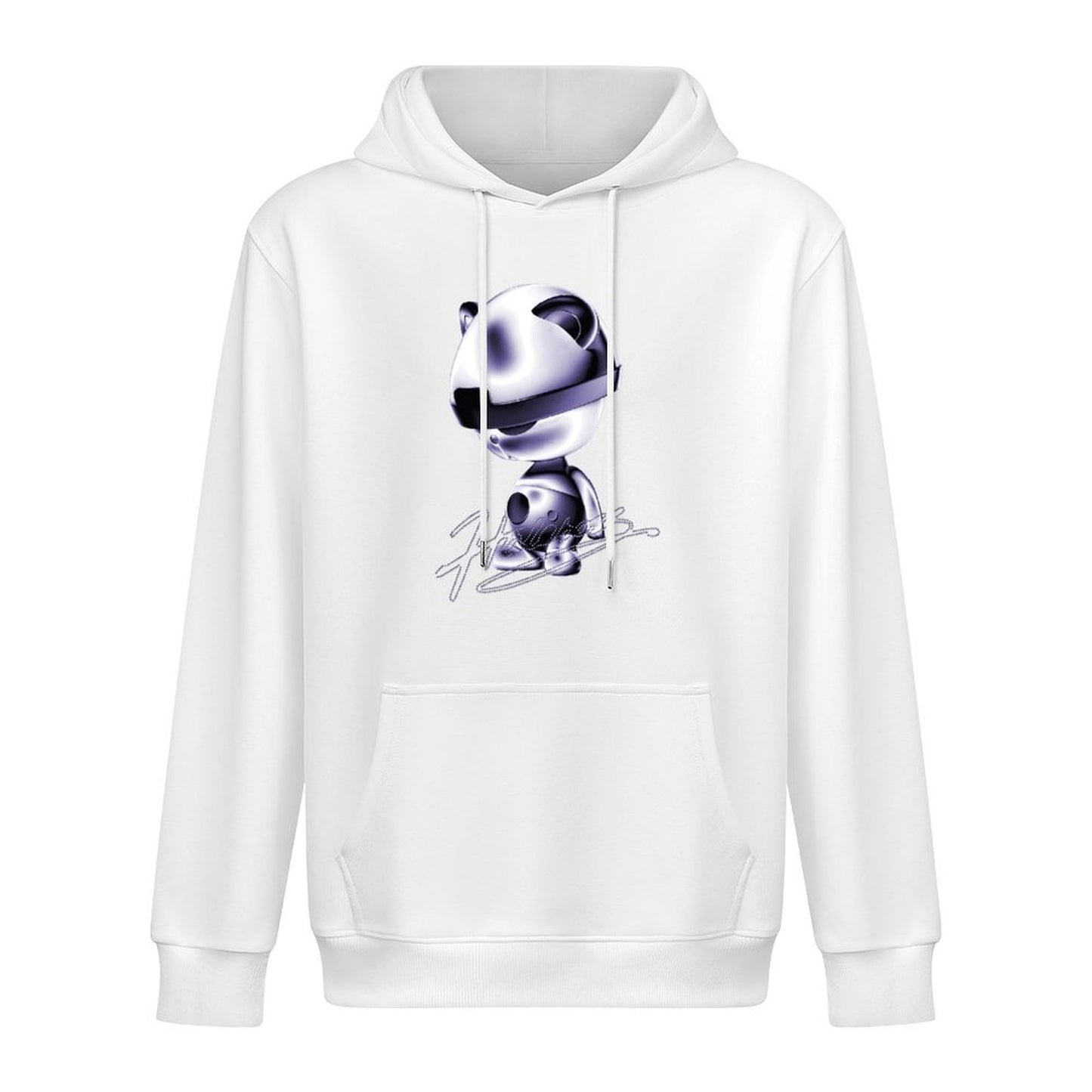 Hoodie Front PatternCrew Neck Heavyweight