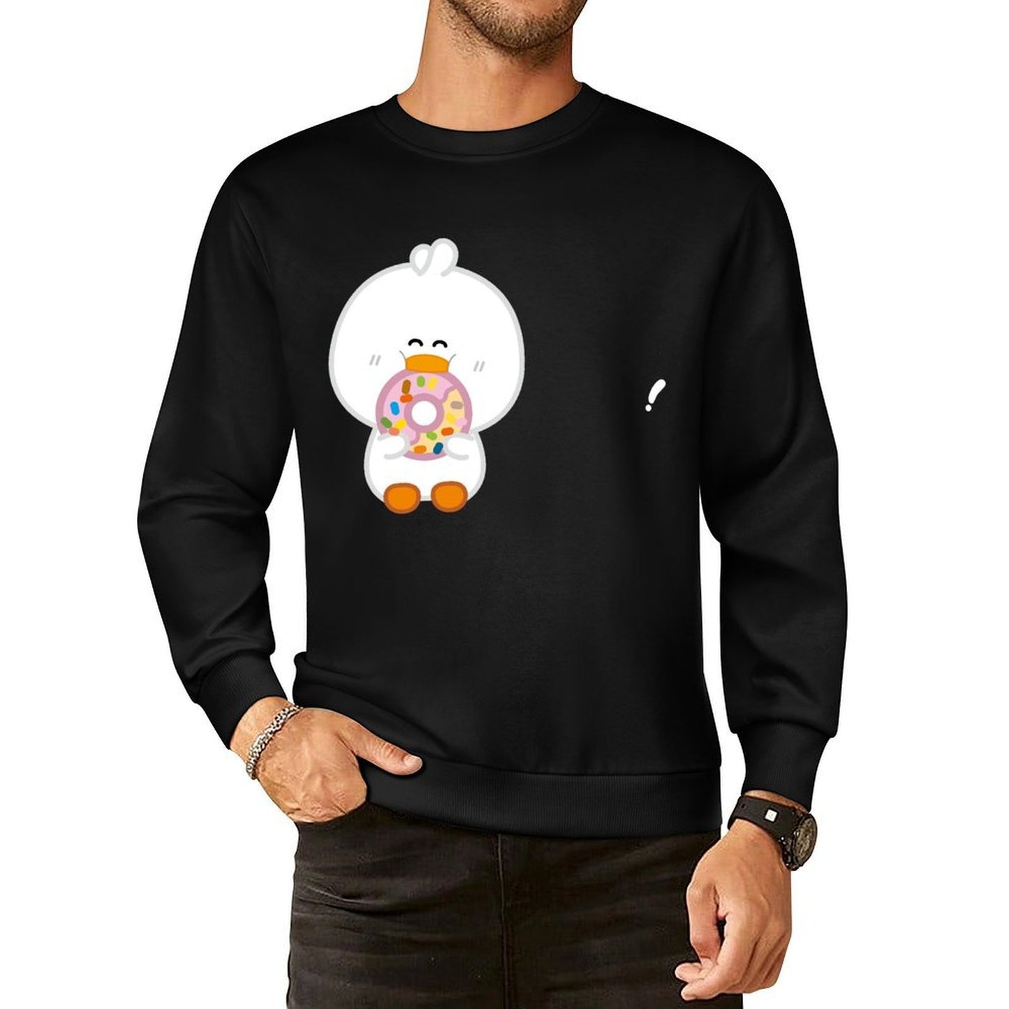 Front Patterned Long Sleeve TopEverydayWear EverydayFit