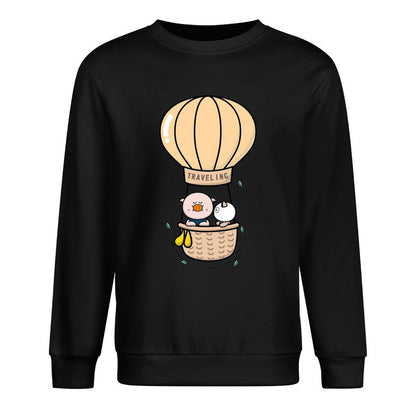 IPBR 250g Crew Neck Long Sleeve Sweatshirt Front GraphicCrew Neck Long Sleeve Sweatshirt4000985