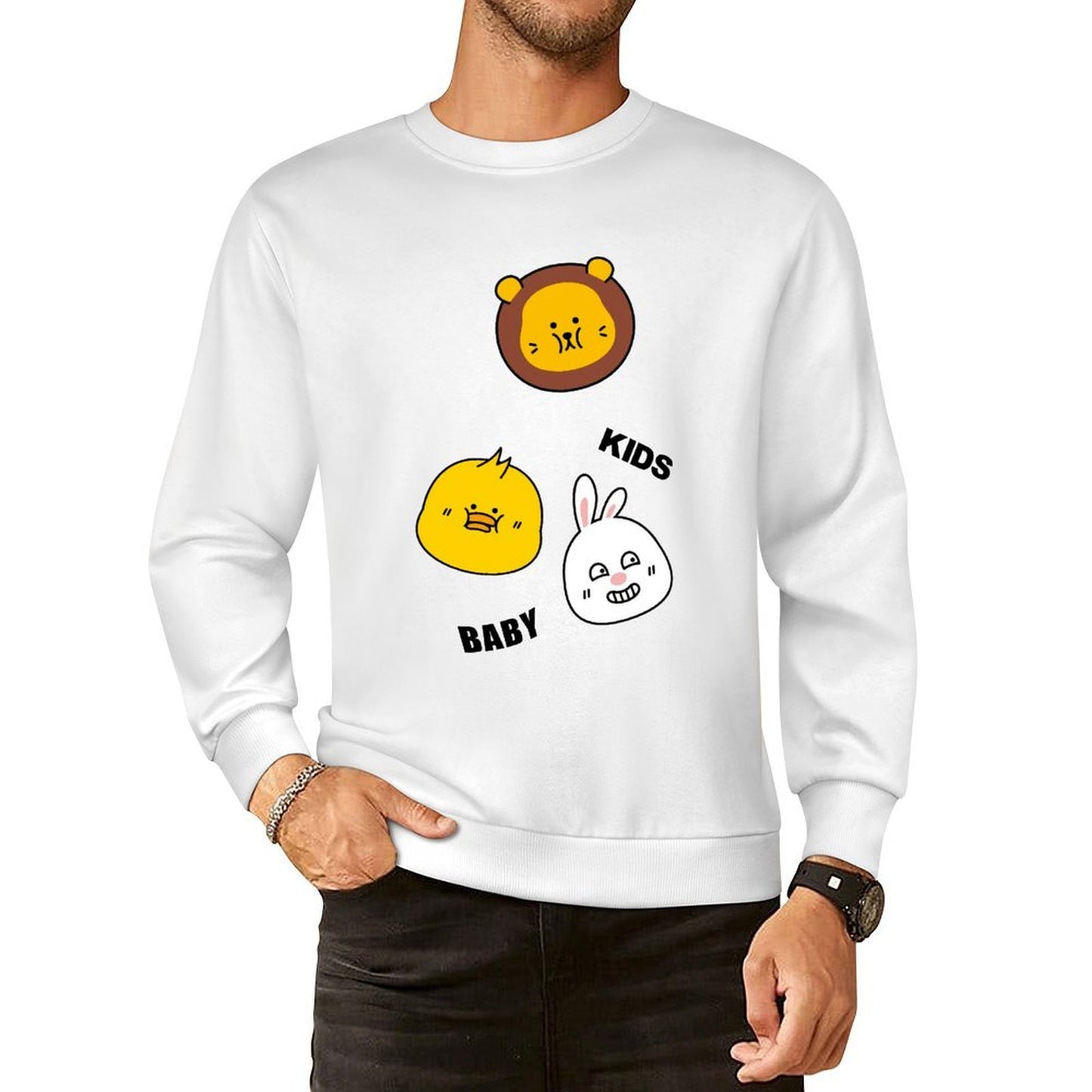 Front Patterned Long Sleeve TopStrong Fundraising
