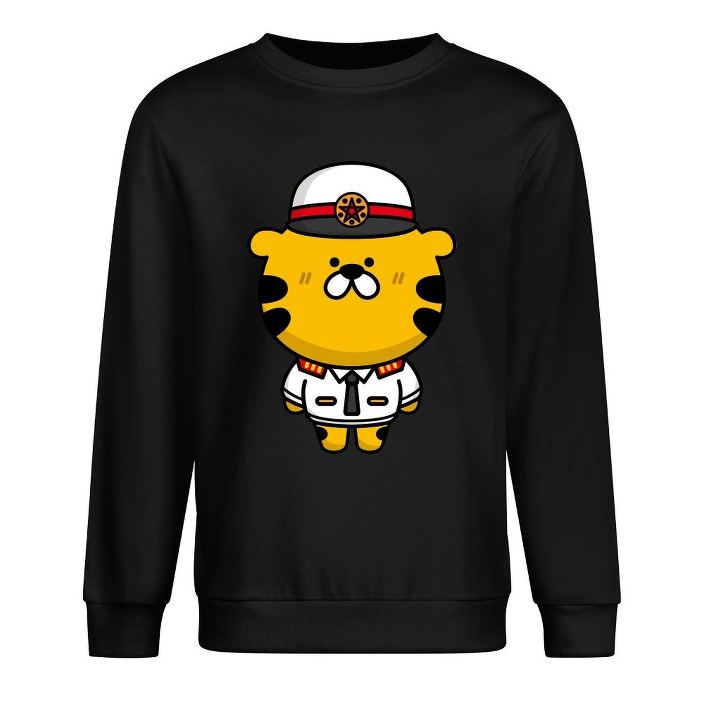 Front Patterned Long Sleeve TopCoreLine Timeless