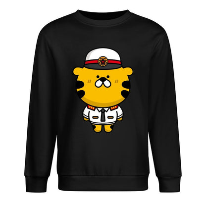 Front Patterned Long Sleeve TopCoreLine Timeless